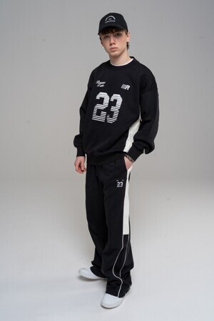 Костюм oversize из плотного трикотажа для мальчика